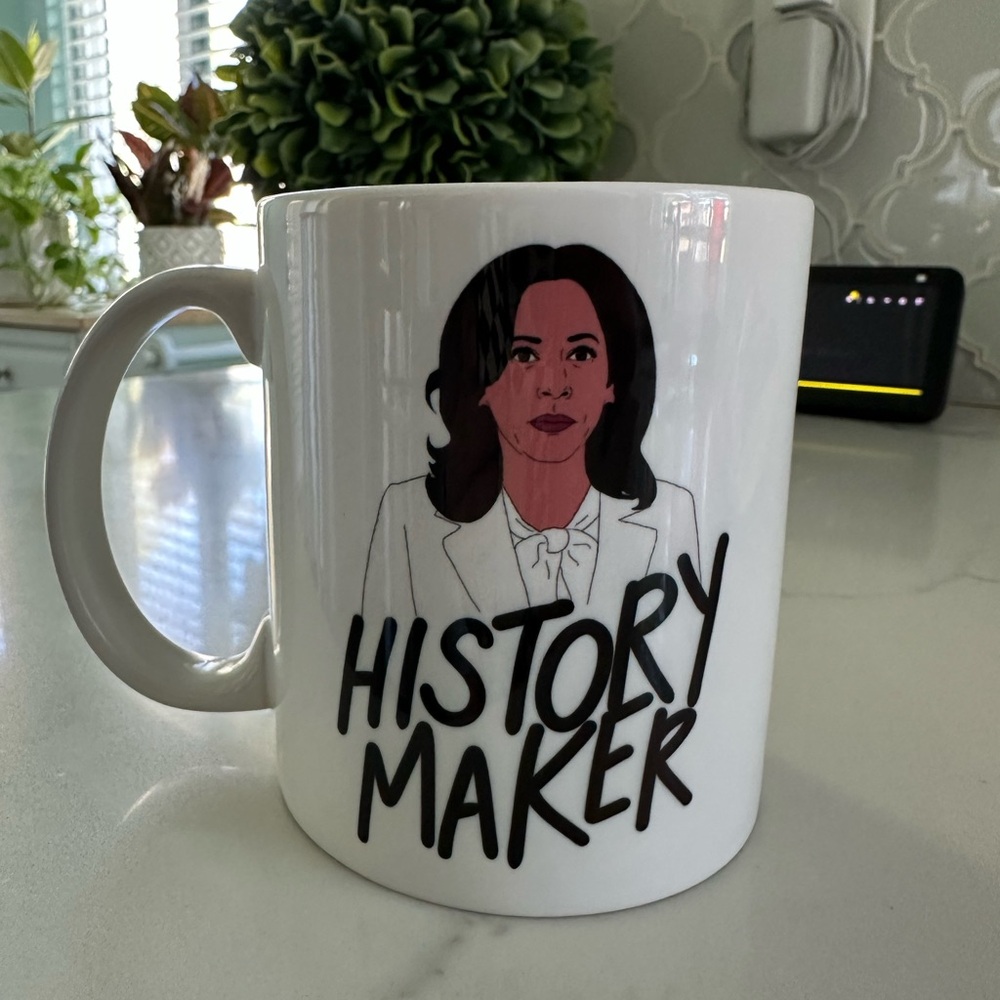 Kamala Harris History Maker White Mug